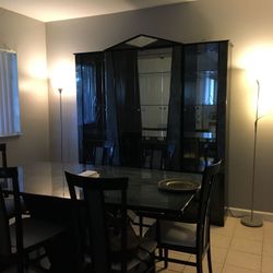 Dining Table and China Cabinet