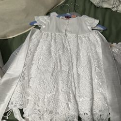 Baptism Dress. 18-24 Months 