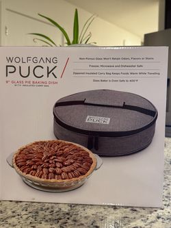9” glass pie dish + Insulated bag