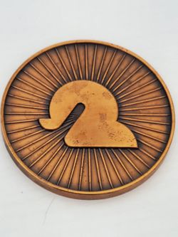 Bronze medallion  commemorative  City of Higashiosaka, Japan Coin
