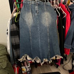Denim Skirt 