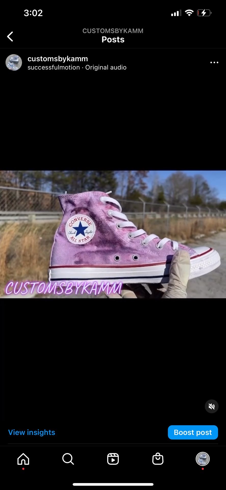 Custom Converse