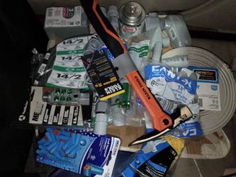 Klein hammer and electrical supplies