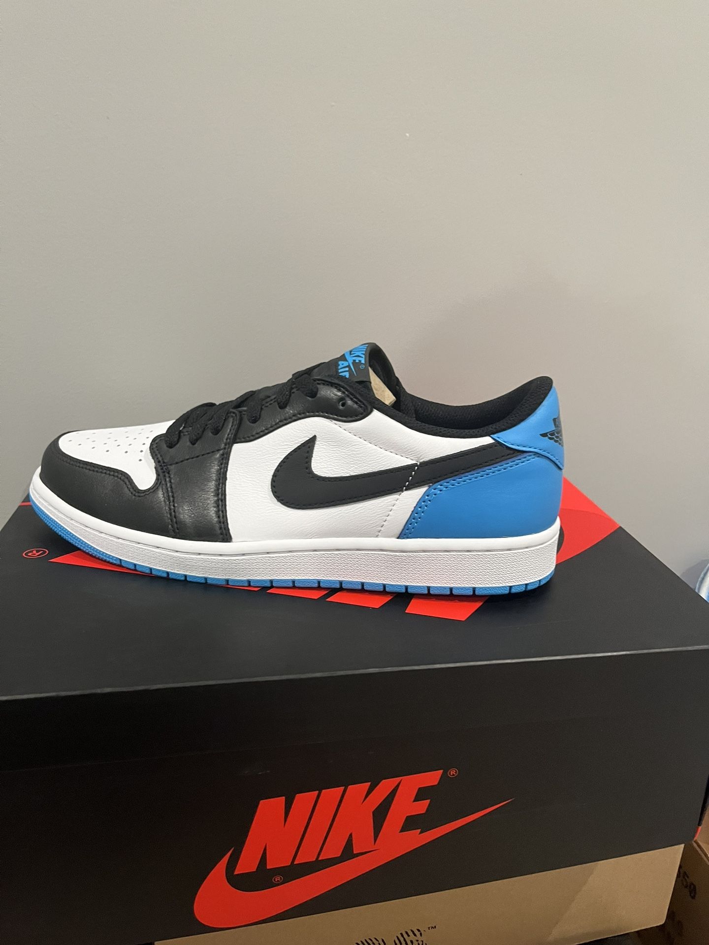 Jordan 1 Low Dark Powder Blue