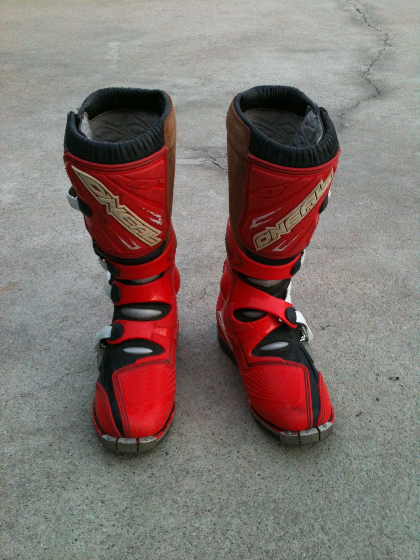 O’NEIL racing motocross boots size 8 Youth
