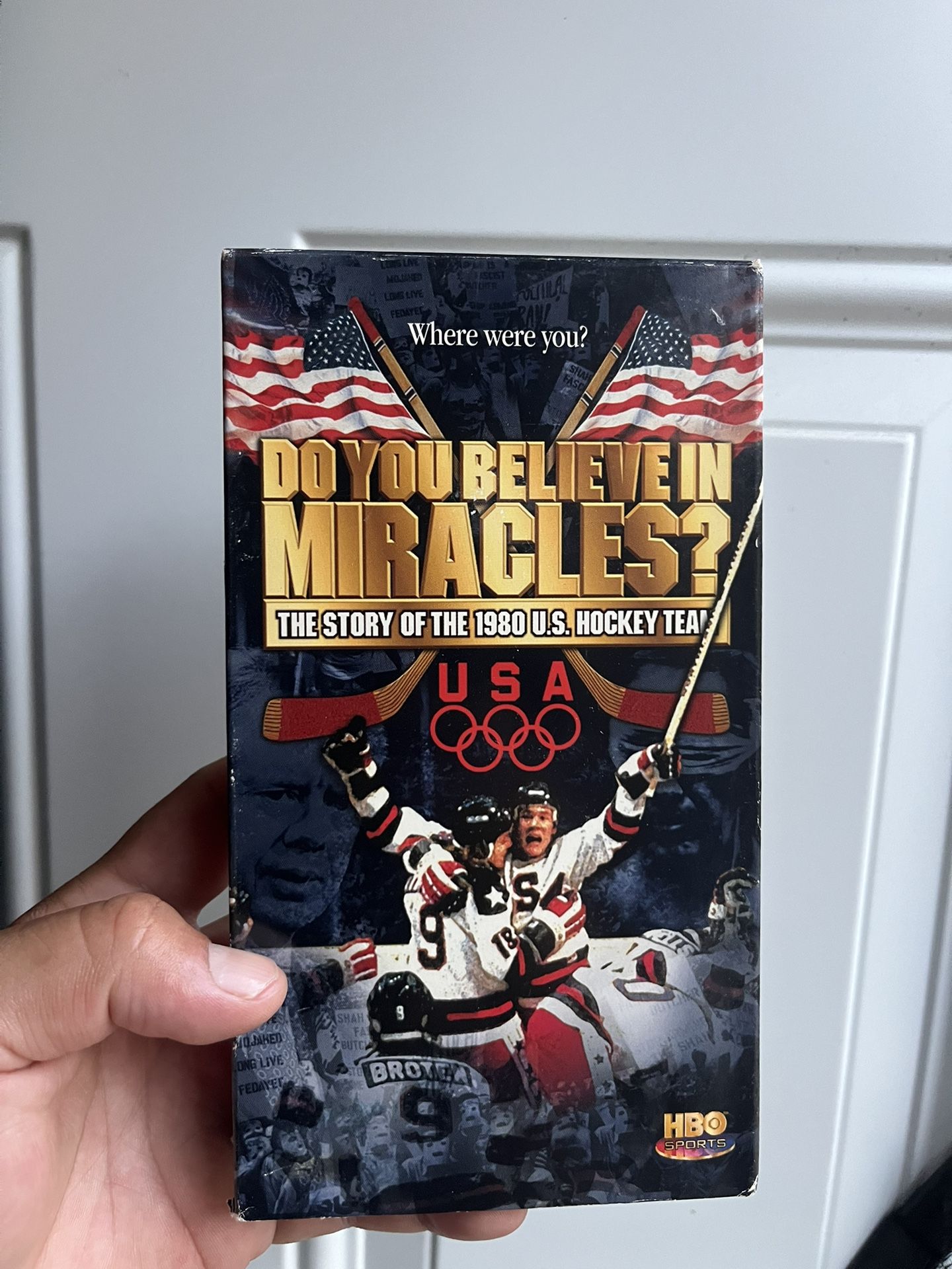 Do You Believe In Miracle USA HOCKEY VHS TAPE