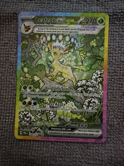 Leafeon 144/131 Rare Pokemon Card 