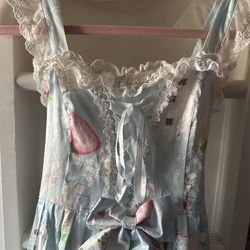 Lolita Bunny Strawberry Dress