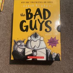 Bad Guy books 1-6, 8-9