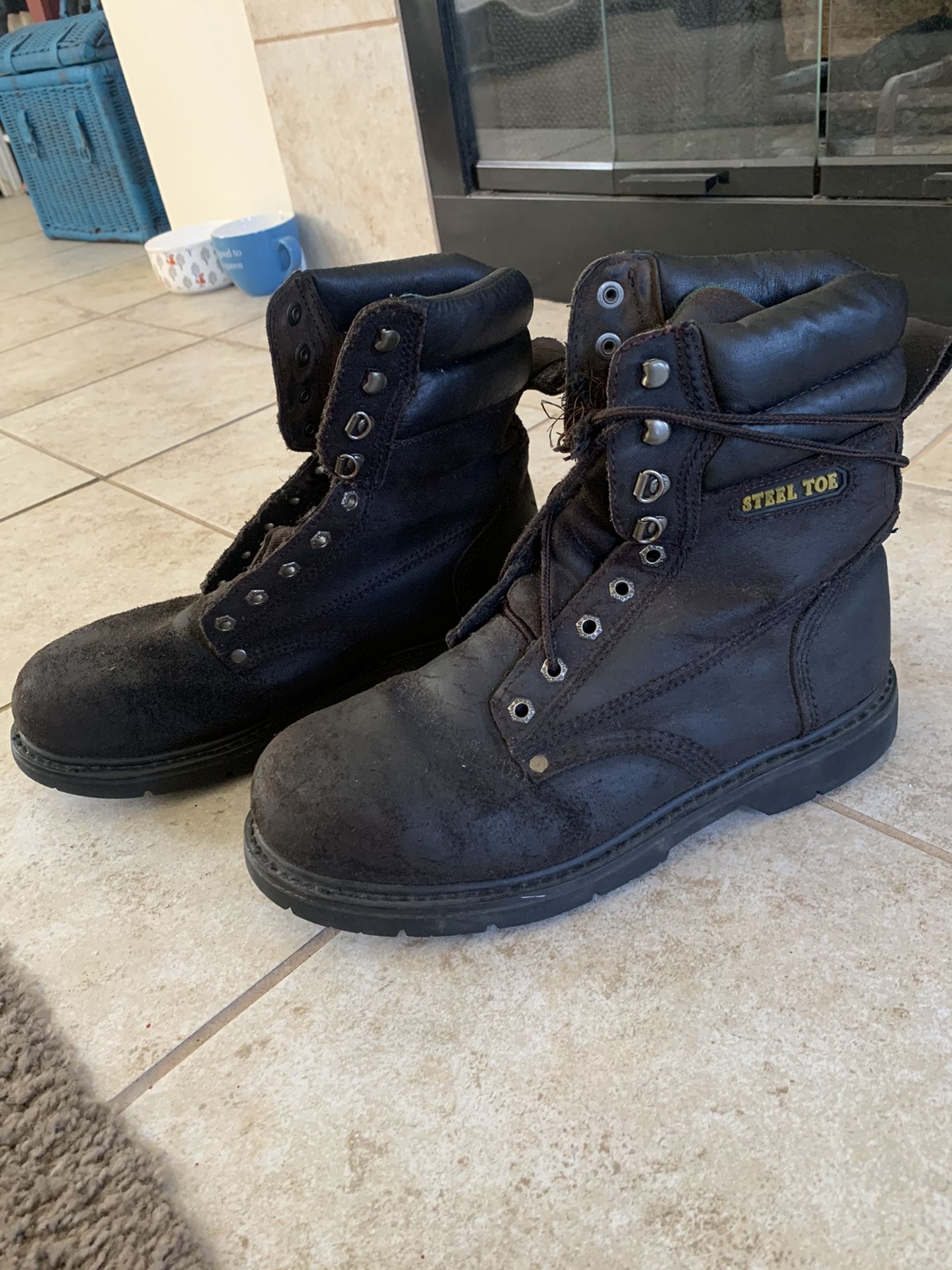Steel Toe work boots