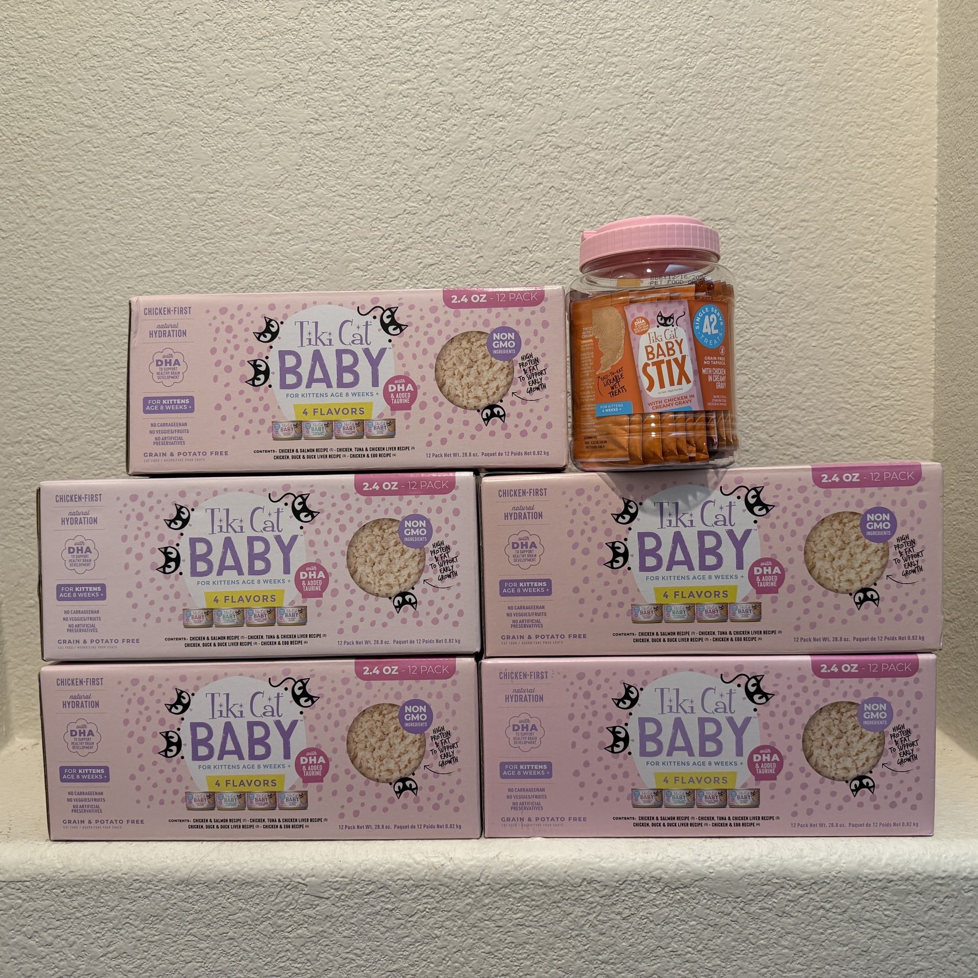 Tiki Cat Baby Wet Cat Food + Treats For Kittens