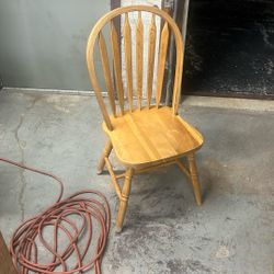 Wood Chairs 