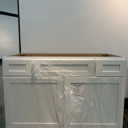 48'' white shaker bathroom vanities