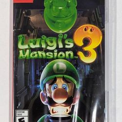 Luigi's Mansion 3 Standard Edition - Nintendo Switch ***MINT CONDITION***