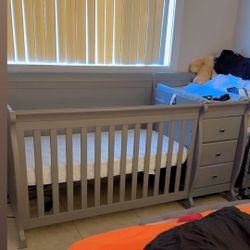 Crib With Matress Changing Table Matress 