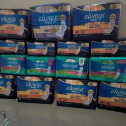 Always pads( Price Firm) FCFS