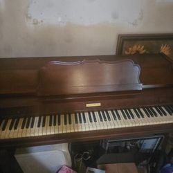 Piano And Miscellaneous Furniture China Hutch Dressers Etc. 
