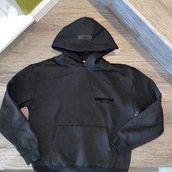 Essentials Hoodie STRETCH LIMO(BLACK)