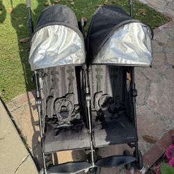 Summer Dual Stroller With Shades