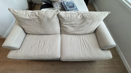 Off White Love Seat