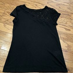 Women’s Black Lace Top