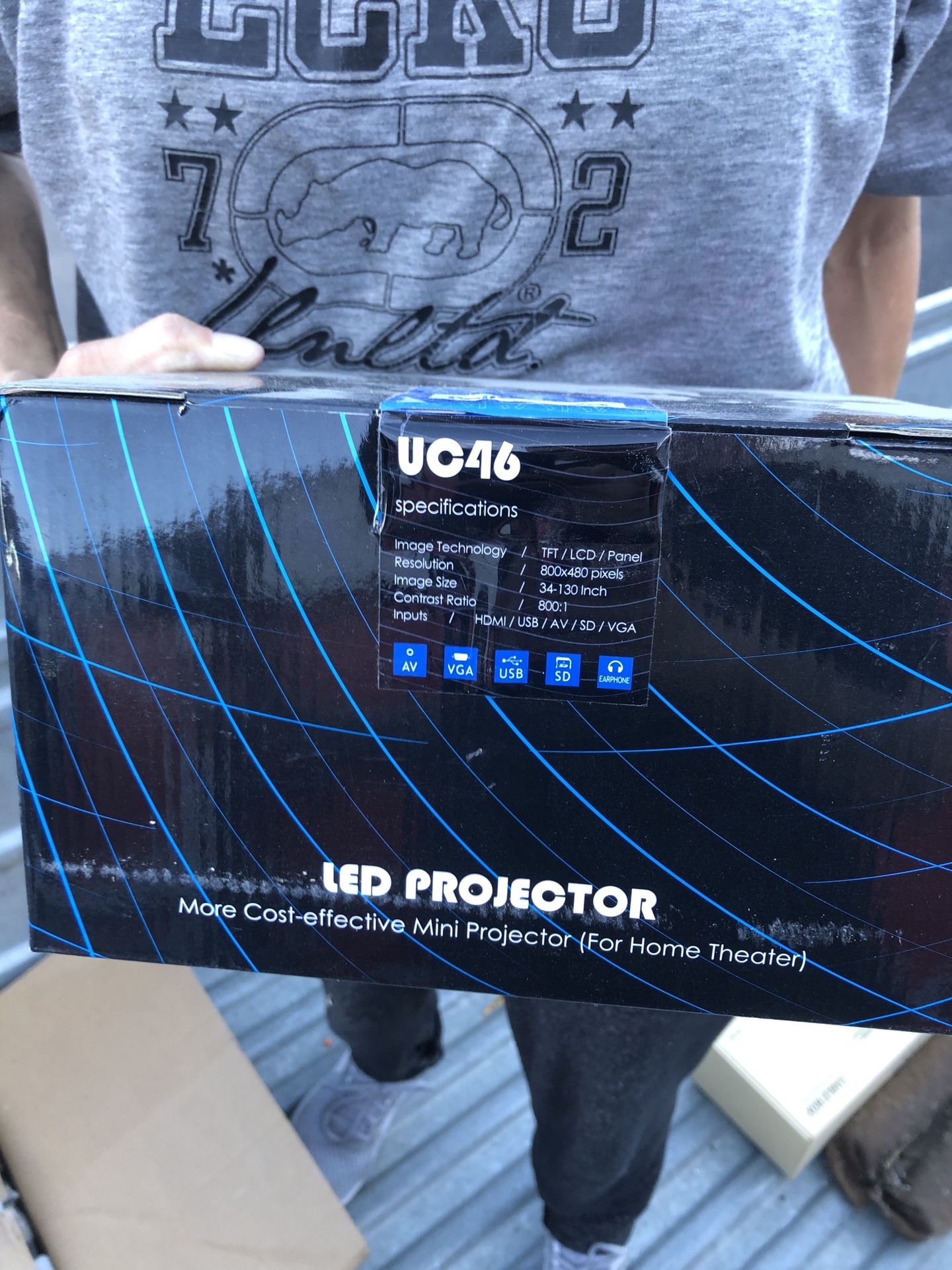 LED Home Theater Projector