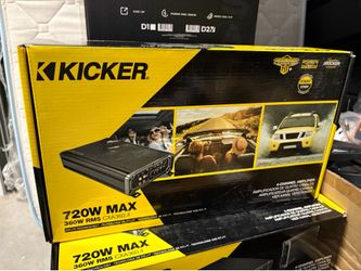 Kicker 360.4 4-Channel Amplifier