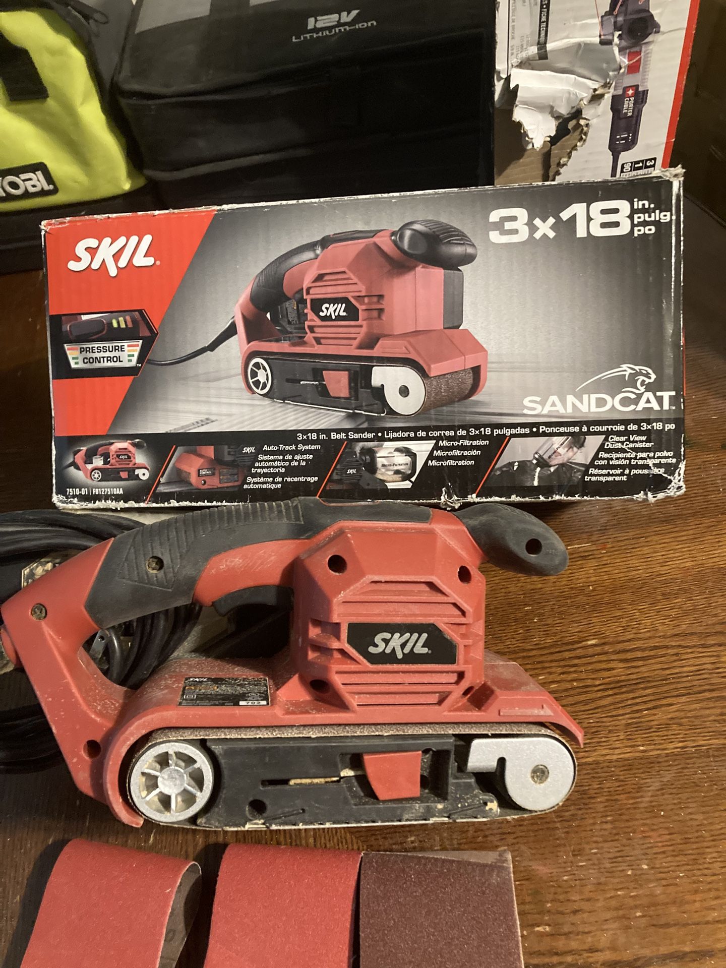 Sandcat Belt Sander (warm Spring And Green Valley)