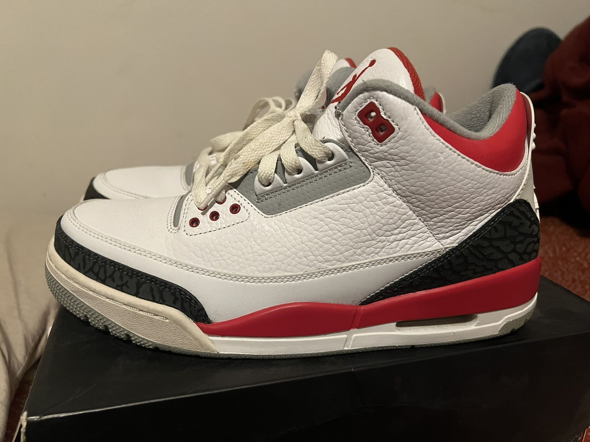 Fire Red 3s 2013 Size 10 CLEAN