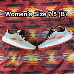 Brooks Launch 9 1203731B413 Green Women's Size 7.5 Athletic Running Shoes