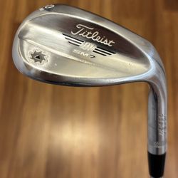 Titleist Vokey SM7 Tour Chrome 60* Degree 8 Bounce M Grind Lob Wedge with Wedge Flex Steel Shaft