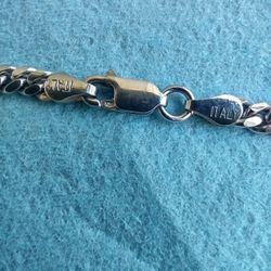 Sterling Silver Cuban Link Necklace