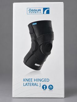 Knee hinged lateral j