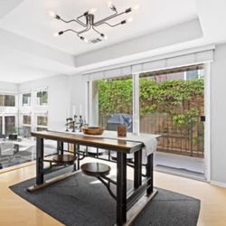 Modern Industrial Dining Room Table