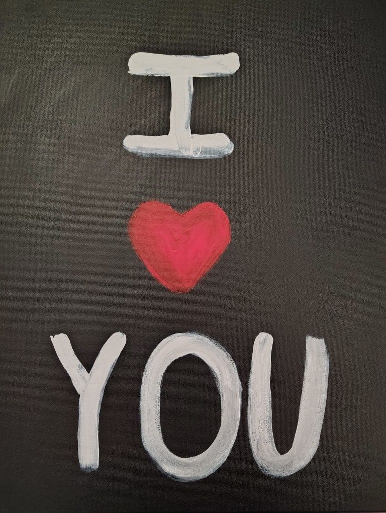 I ❤️ You Painting