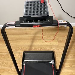Portable Treadmill with App (Foldable, Remote Control, and LED Display) 