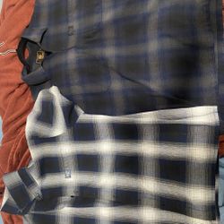 Fb County Flannels I  40 Each Or Trade 501s Size 34