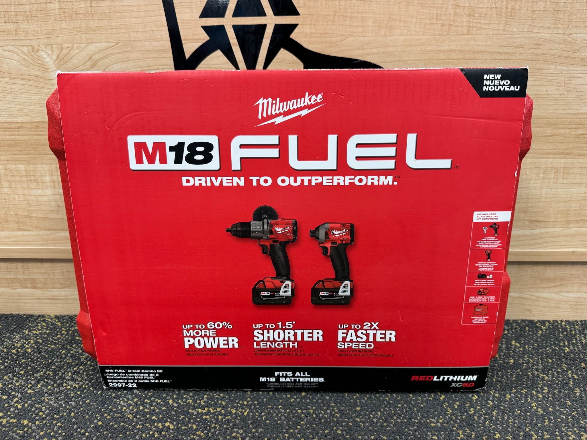 Milwaukee Electric Tools 2997-22 Hammer Drill/Impact Driver Kit