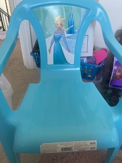 Disney Elsa Toddler Chair Excellent Condition