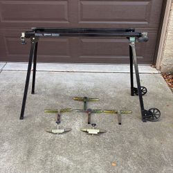 Wolfcraft Adjustable Miter Saw Stand