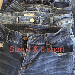 Women’s jeans $7 each