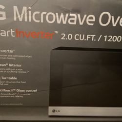 LG NeoChef Countertop Microwave Oven Smart Inverter 2.0 cu.ft. (1200W)