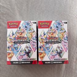 Prismatic Evolution Booster Bundle