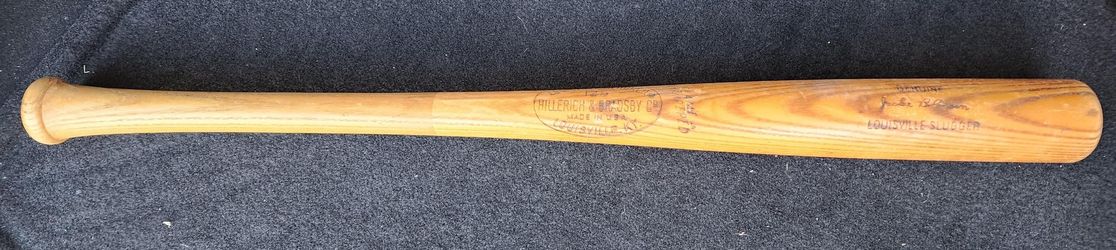 Vintage JACKIE ROBINSON Baseball Bat 125 JR2 Louisville Slugger H&B Powerized