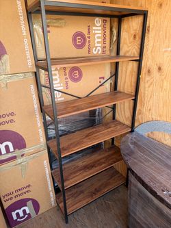 Nice tall bookshelf