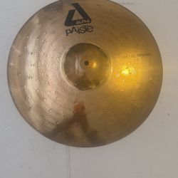 Paiste Alpha 18 Inch Metal Crash Small Hair Line Cracks 