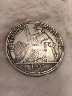 1905 silver coin