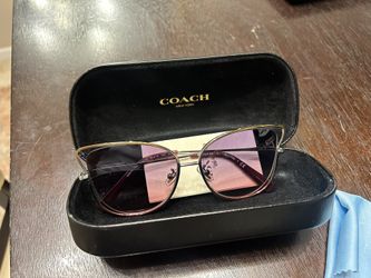 Original Coach Butterfly Rainbow Glasses 