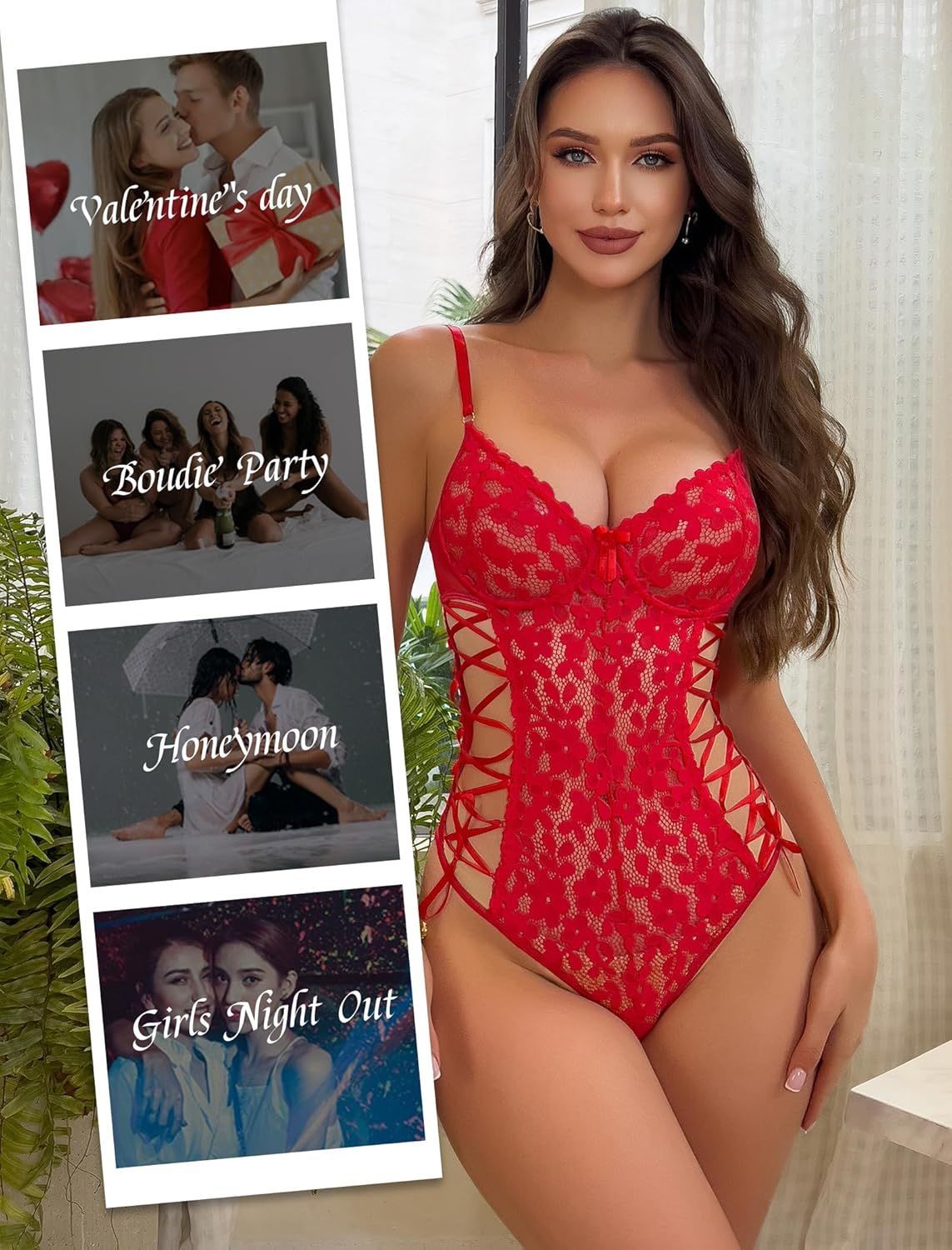 Floral Lace Bodysuit