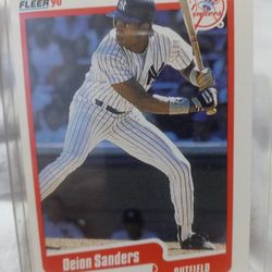 Deion Sanders. Rookie Card